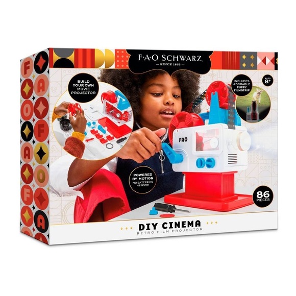 FAO Schwarz DIY Cinema Retro Film Projector - Picture 1 of 6